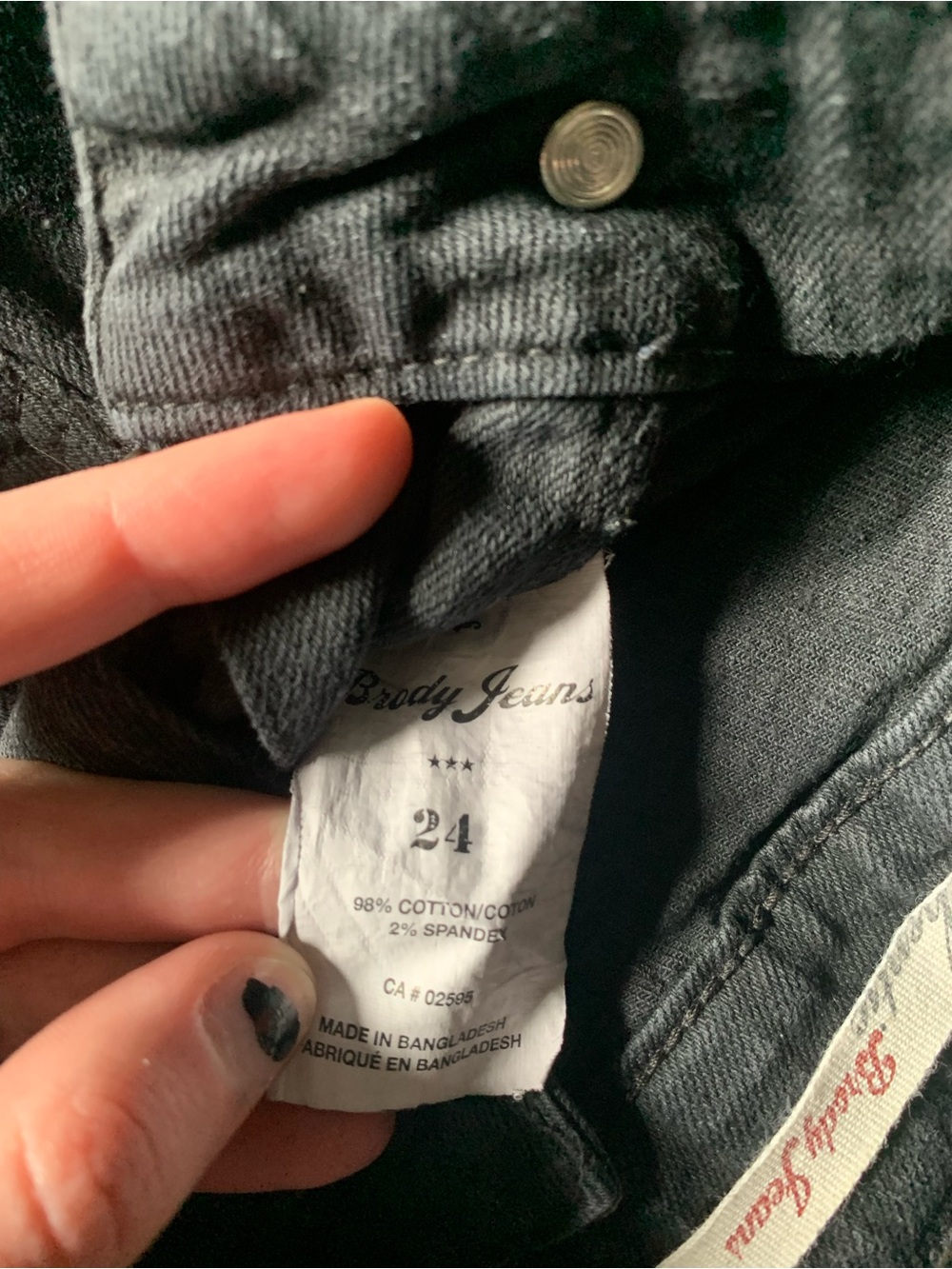 Low Rise Mini Shorts - Picture 3 of 3